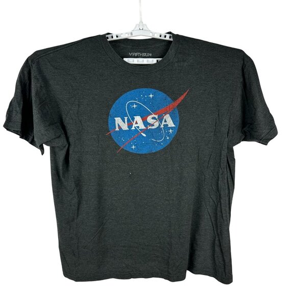NASA Logo T-Shirt By Fifth Sun - Cotton & Polyester Blend - Unisex Adult Size La - Picture 2 of 4